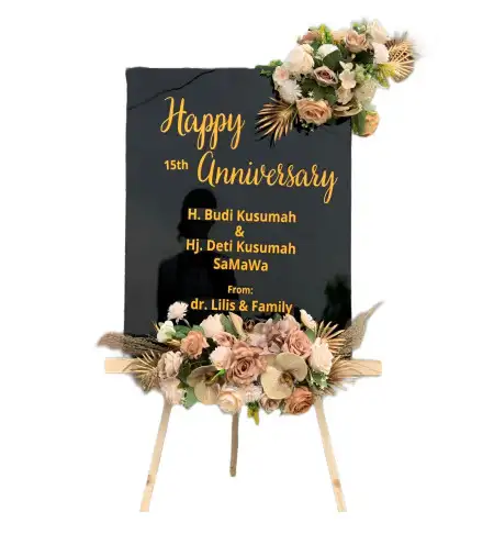 Papan Bunga Akrilik Kraguman